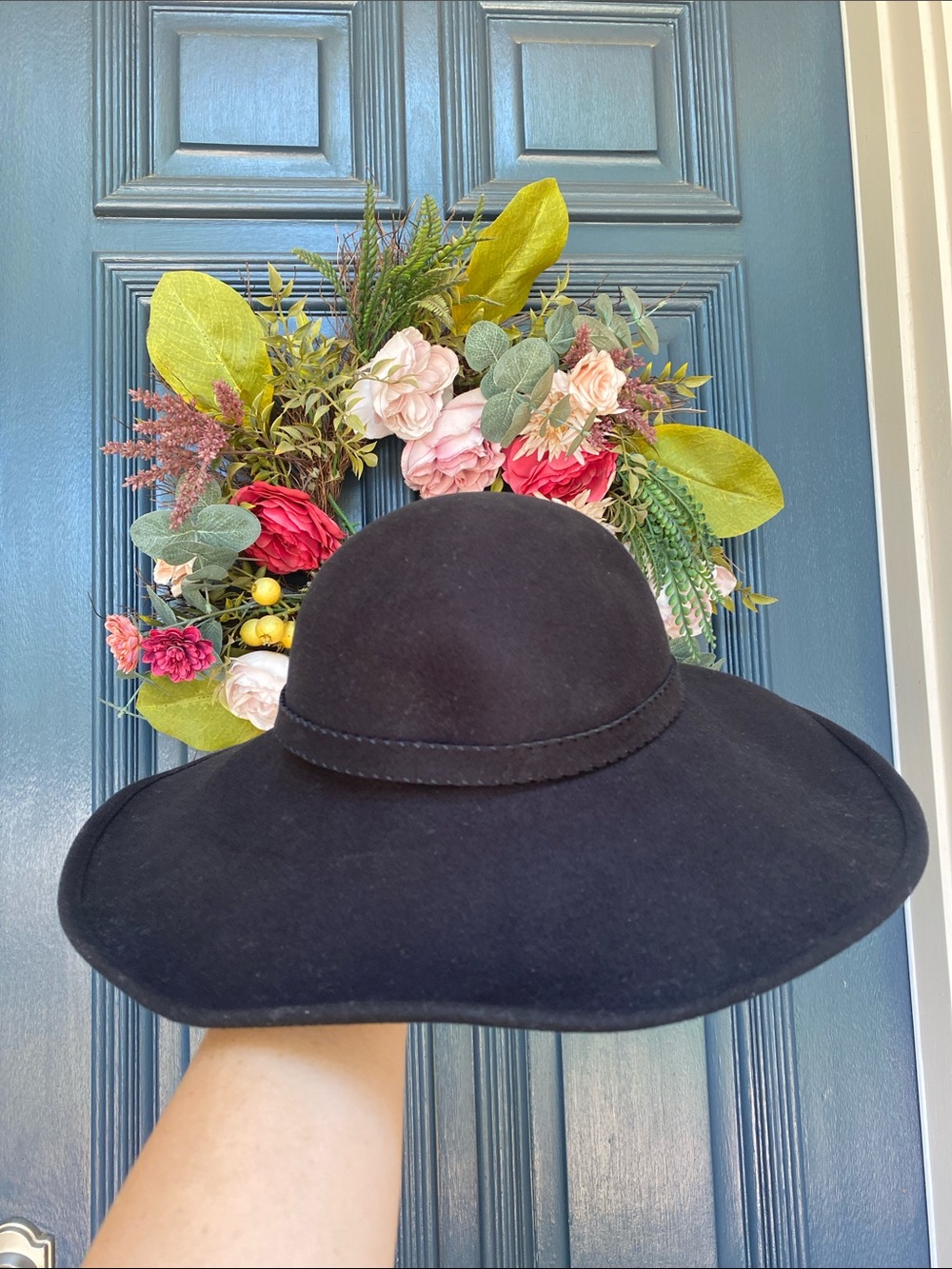 Vintage Geo. W. Bollman & Co. 100% Wool Hat